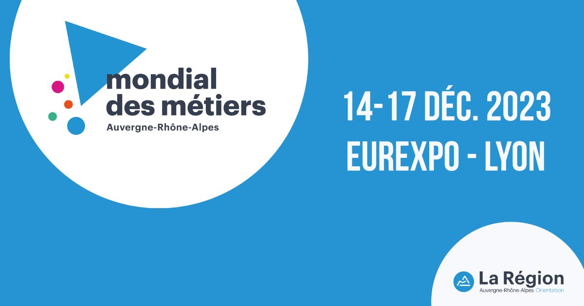 Le Mondial des Métiers de Lyon se déroulera du 14 au 17 décembre 2023.
