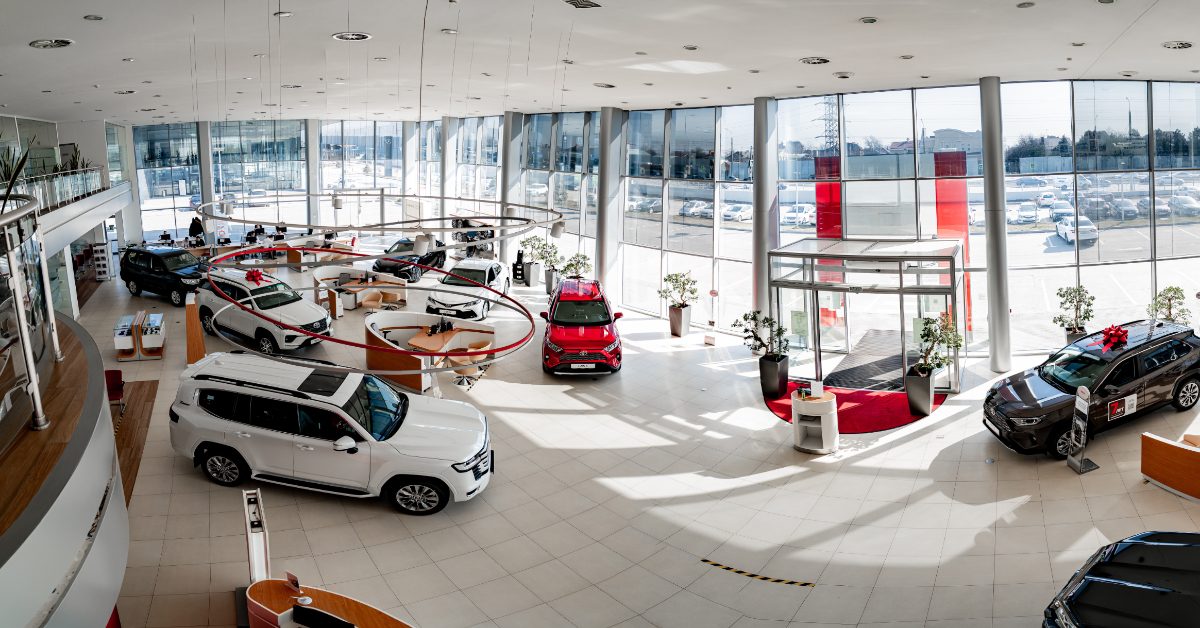 Une concession automobile