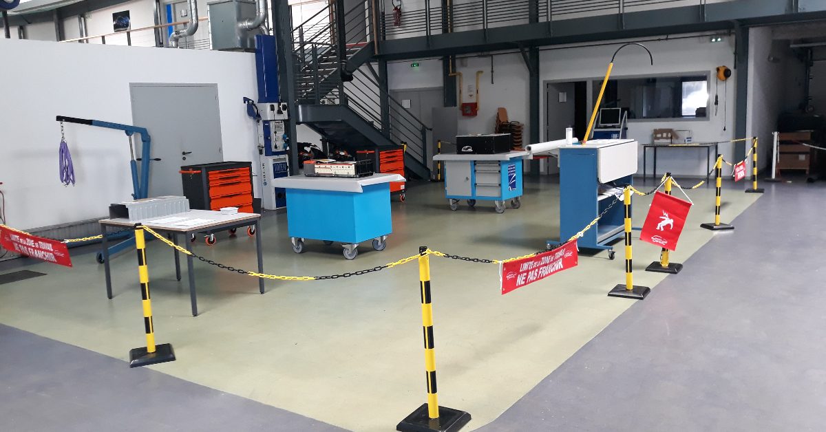 La sécurisation d'un espace TST